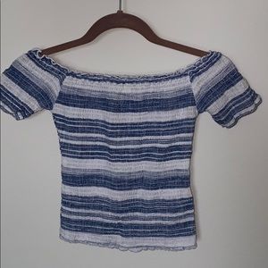Hollister off the shoulders shirt